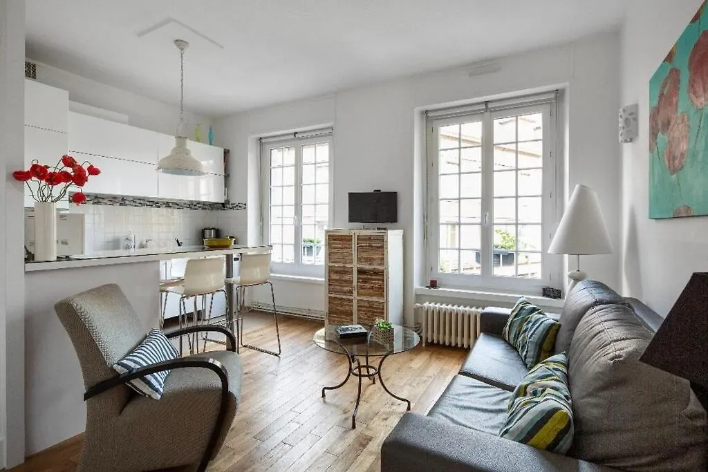 아파트 Appartement Au Coeur D'Intra-Muros Saint-Malo 프랑스